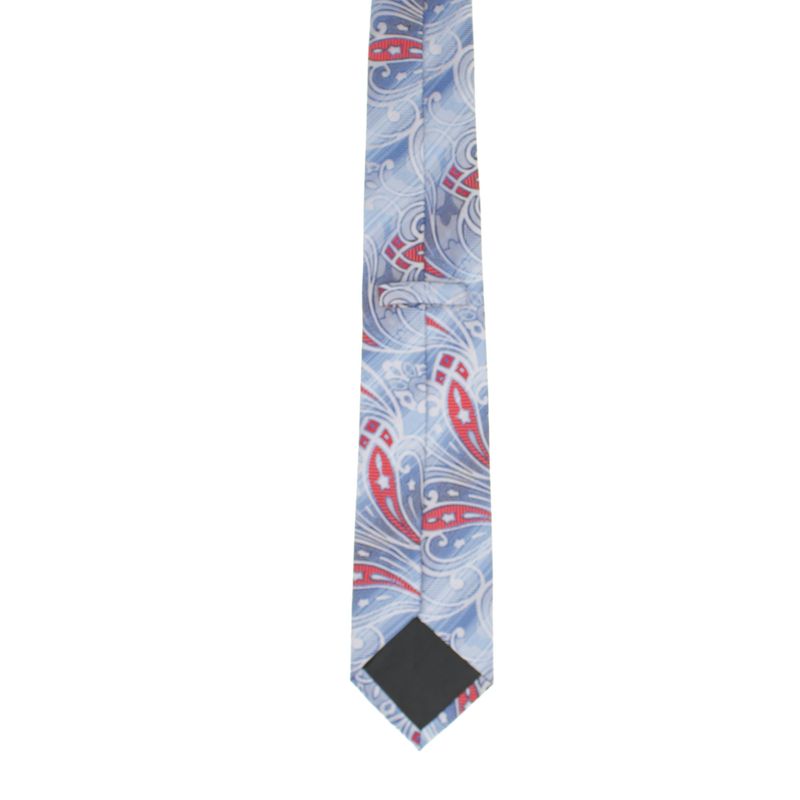 Fashion, accesorii si bijuterii - Femei - Accesorii femei - Genti si rucsacuri femei - Cravata barbateasca, Buticcochet, din material sintetic, 148 x 7 cm, Multicolor - CRV367 - Infinity.ro