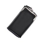 Fashion, accesorii si bijuterii - Femei - Accesorii femei - Genti si rucsacuri femei - Geanta portofel, din material sintetic, Buticcochet, 19x10x4 cm, Negru - PR1095 - Infinity.ro