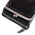 Fashion, accesorii si bijuterii - Femei - Accesorii femei - Genti si rucsacuri femei - Geanta portofel, din material sintetic, Buticcochet, 19x10x4 cm, Negru - PR1095 - Infinity.ro