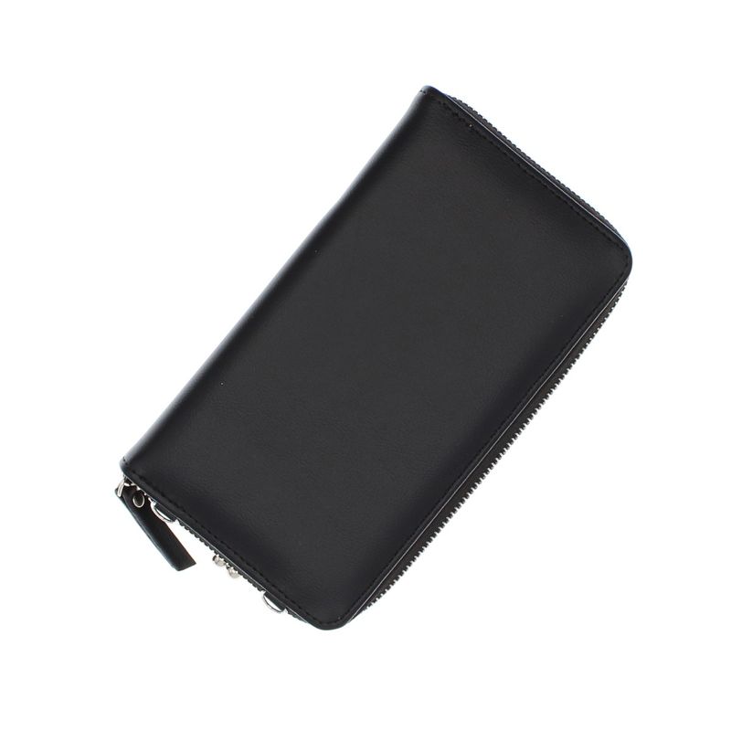 Fashion, accesorii si bijuterii - Femei - Accesorii femei - Genti si rucsacuri femei - Geanta portofel, din material sintetic, Buticcochet, 19x10x4 cm, Negru - PR1095 - Infinity.ro