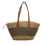 Fashion, accesorii si bijuterii - Femei - Accesorii femei - Genti si rucsacuri femei - Geanta de plaja, de dama, din paie, ButicCochet, 40x25 cm, Maro - GND700 - Infinity.ro