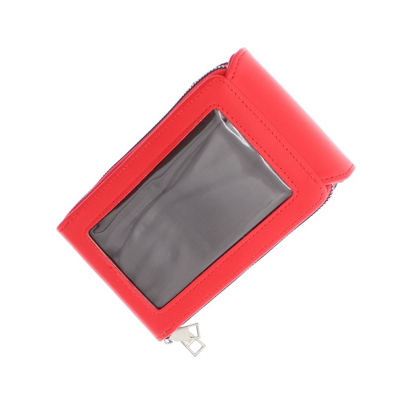 Fashion, accesorii si bijuterii - Femei - Accesorii femei - Genti si rucsacuri femei - Geanta portofel, din material sintetic, Buticcochet, 18x11x4 cm, Rosu - PR1088 - Infinity.ro
