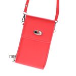 Fashion, accesorii si bijuterii - Femei - Accesorii femei - Genti si rucsacuri femei - Geanta portofel, din material sintetic, Buticcochet, 18x11x4 cm, Rosu - PR1088 - Infinity.ro