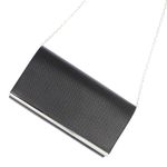 Fashion, accesorii si bijuterii - Femei - Accesorii femei - Genti si rucsacuri femei - Geanta plic, de dama, din material sintetic, ButicCochet, 22x12x5 cm, Negru - GND795 - Infinity.ro