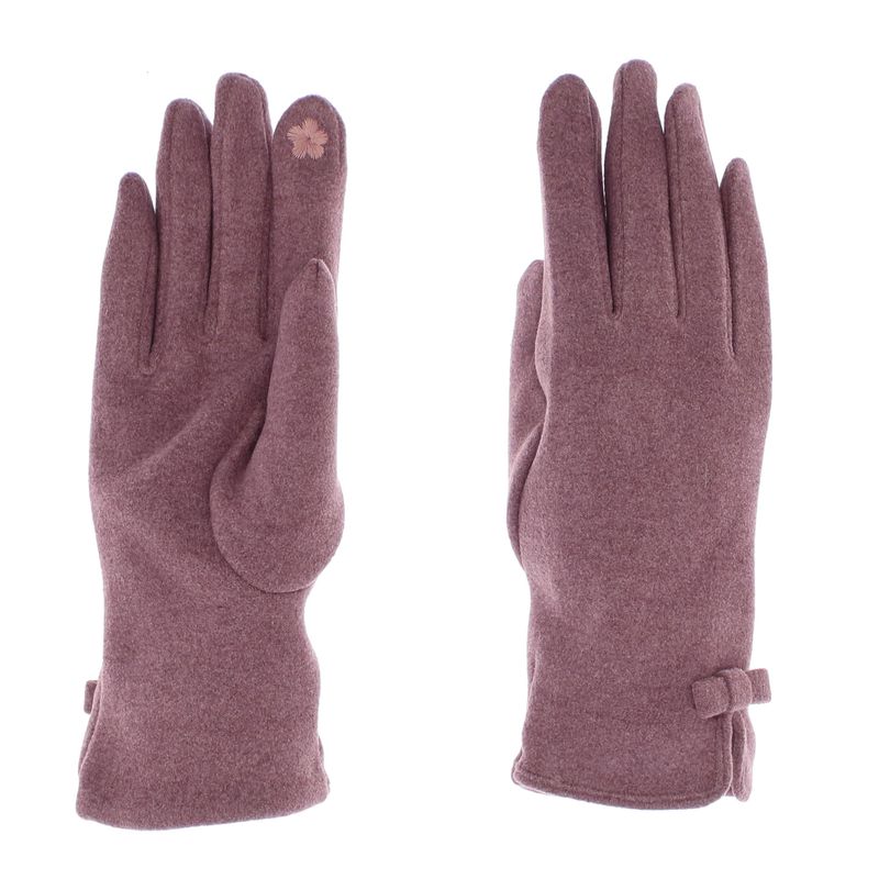 Fashion, accesorii si bijuterii - Femei - Accesorii femei - Manusi femei - Manusi dama, de iarna, din material sintetic, cu degete, one size, Mov - MA378 - Infinity.ro