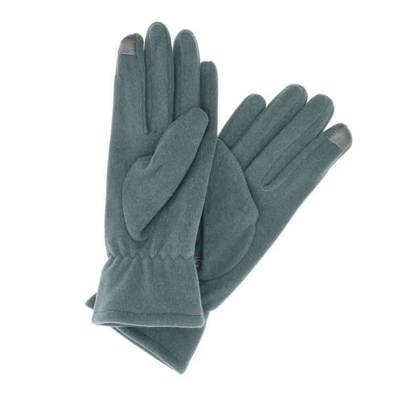 Fashion, accesorii si bijuterii - Femei - Accesorii femei - Manusi femei - Manusi dama, de iarna, din material sintetic si bumbac, cu degete, model cu ciucure, one size, Albastru - MA336 - Infinity.ro