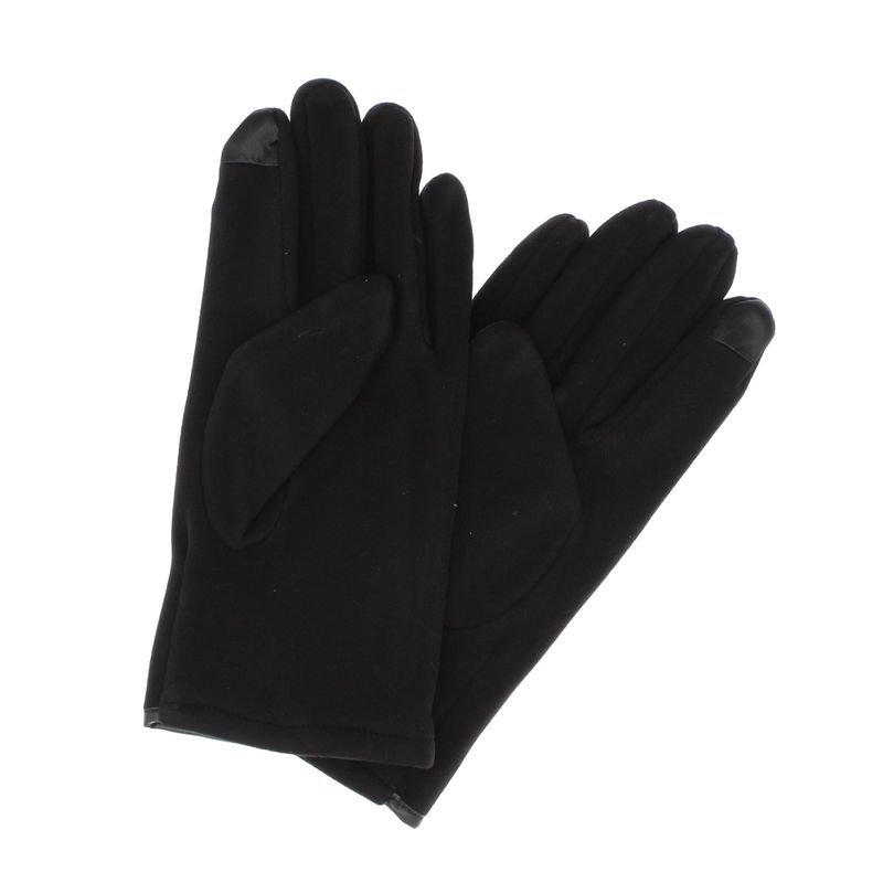 Fashion, accesorii si bijuterii - Femei - Accesorii femei - Manusi femei - Manusi dama, de iarna, din material sintetic si bumbac, cu degete, one size, Negru - MA369 - Infinity.ro