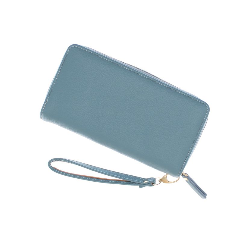 Fashion, accesorii si bijuterii - Femei - Accesorii femei - Portofele femei - Portofel de dama, din material sintetic, ButicCochet, 19x9x3 cm, Albastru - PR1139 - Infinity.ro