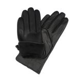 Fashion, accesorii si bijuterii - Femei - Accesorii femei - Manusi femei - Manusi dama, de iarna, din piele naturala, cu degete, marime L, Negru - MA375 - Infinity.ro