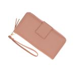 Fashion, accesorii si bijuterii - Femei - Accesorii femei - Portofele femei - Portofel de dama, din material sintetic, ButicCochet, 19x9x3 cm, Roz - PR1138 - Infinity.ro