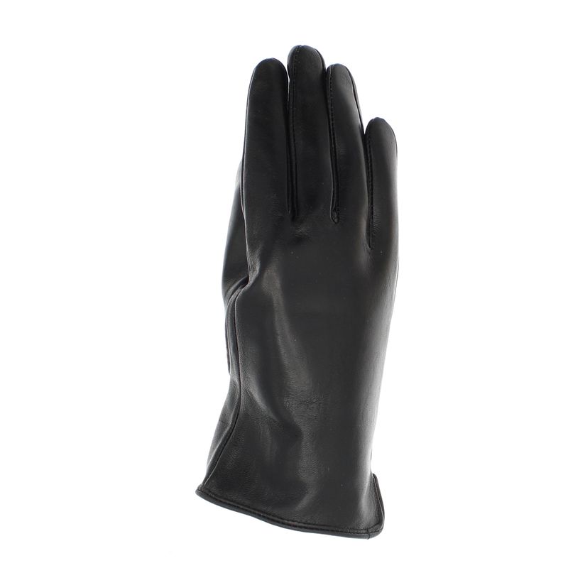 Fashion, accesorii si bijuterii - Femei - Accesorii femei - Manusi femei - Manusi dama, de iarna, din piele naturala, cu degete, marime L, Negru - MA375 - Infinity.ro
