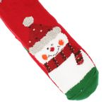 Fashion, accesorii si bijuterii - Femei - Lenjerie si pijamale femei - Sosete si ciorapi femei - Ciorapi cu motive de Craciun, 50% acril 50% poliester, Tina,  marime 35-41, Rosu - SCR385 - Infinity.ro