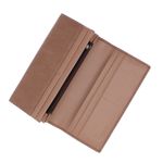 Fashion, accesorii si bijuterii - Femei - Accesorii femei - Portofele femei - Portofel de dama, din material sintetic, ButicCochet, 18x9x3 cm, Maro - PR1144 - Infinity.ro