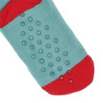 Fashion, accesorii si bijuterii - Femei - Lenjerie si pijamale femei - Sosete si ciorapi femei - Ciorapi cu motive de Craciun, 50% acril 50% poliester, Tina, marime 35-41, Turcoaz - SCR391 - Infinity.ro