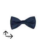 Fashion, accesorii si bijuterii - Copii - Accesorii copii - Alte accesorii copii - Papion pentru copii, Buticcochet, Bleumarin inchis, 9x5 cm  - PAPC203 - Infinity.ro