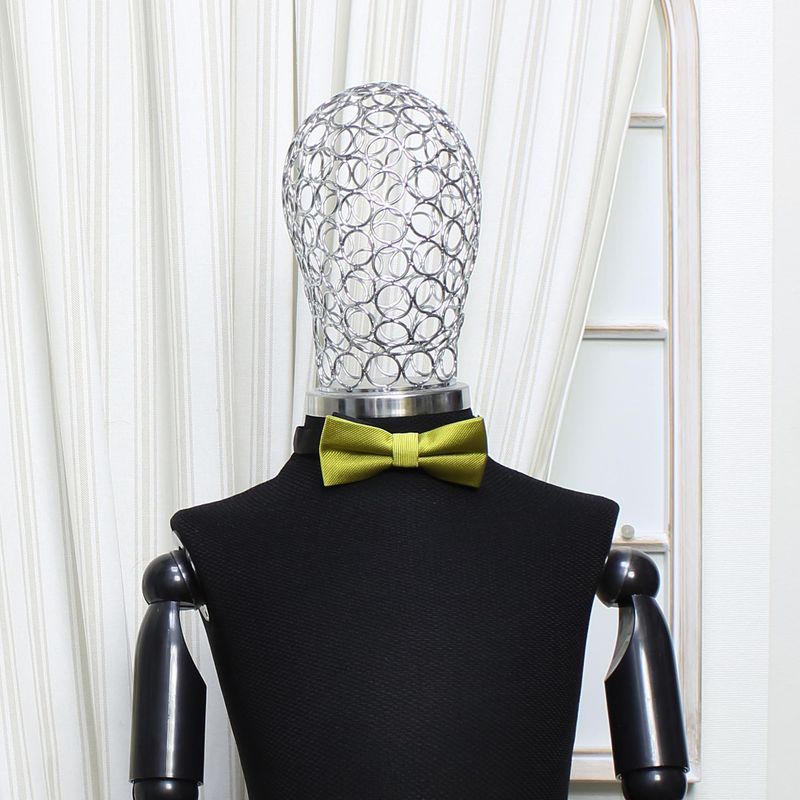Fashion, accesorii si bijuterii - Copii - Accesorii copii - Alte accesorii copii - Papion pentru copii, Buticcochet, 9x5 cm, model liniar, Galben mustar - PAPC259 - Infinity.ro