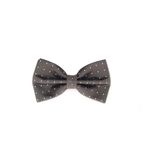 Fashion, accesorii si bijuterii - Barbati - Accesorii barbati - Cravate si papioane barbati - Set 3 piese, papion, butoni si batista, pentru barbati, ButicCochet, imprimeu stilizat, kaki - SETP263 - Infinity.ro