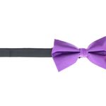 Fashion, accesorii si bijuterii - Barbati - Accesorii barbati - Cravate si papioane barbati - Papion barbatesc, Buticcochet, din material sintetic, 7x12 cm, Mov - PAP311 - Infinity.ro