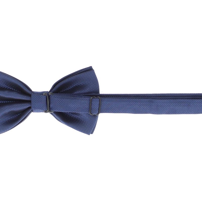 Fashion, accesorii si bijuterii - Barbati - Accesorii barbati - Cravate si papioane barbati - Papion barbatesc, Buticcochet, din material sintetic, 7x12 cm, Bleumarin - PAP285 - Infinity.ro