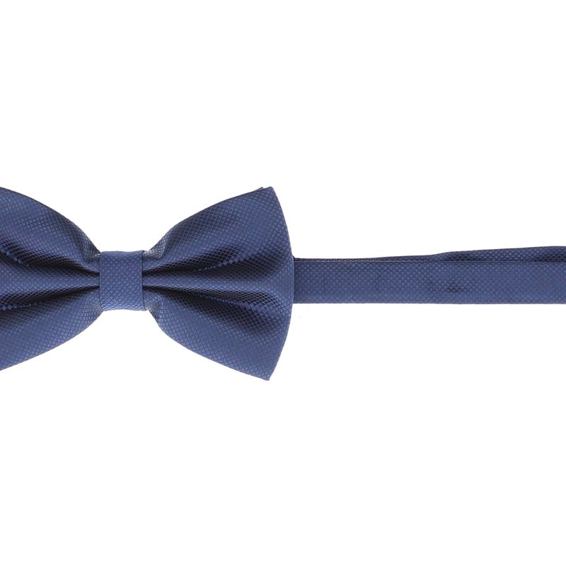 Fashion, accesorii si bijuterii - Barbati - Accesorii barbati - Cravate si papioane barbati - Papion barbatesc, Buticcochet, din material sintetic, 7x12 cm, Bleumarin - PAP285 - Infinity.ro