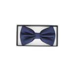 Fashion, accesorii si bijuterii - Barbati - Accesorii barbati - Cravate si papioane barbati - Papion barbatesc, Buticcochet, din material sintetic, 7x12 cm, Bleumarin - PAP285 - Infinity.ro