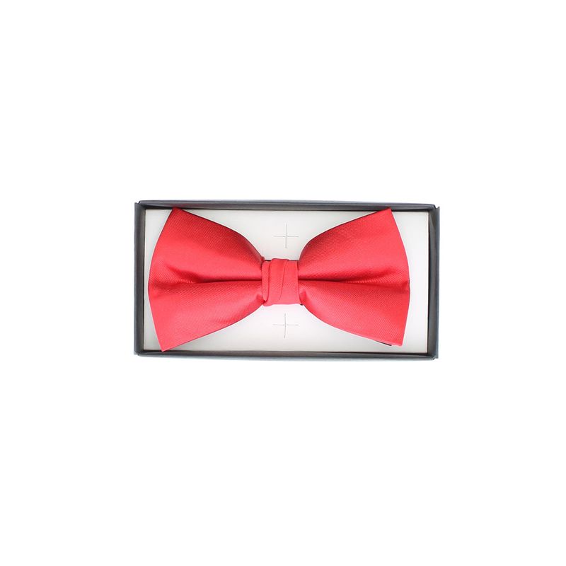 Fashion, accesorii si bijuterii - Barbati - Accesorii barbati - Cravate si papioane barbati - Papion barbatesc, Buticcochet, din material sintetic, 7x12 cm, Rosu - PAP305 - Infinity.ro