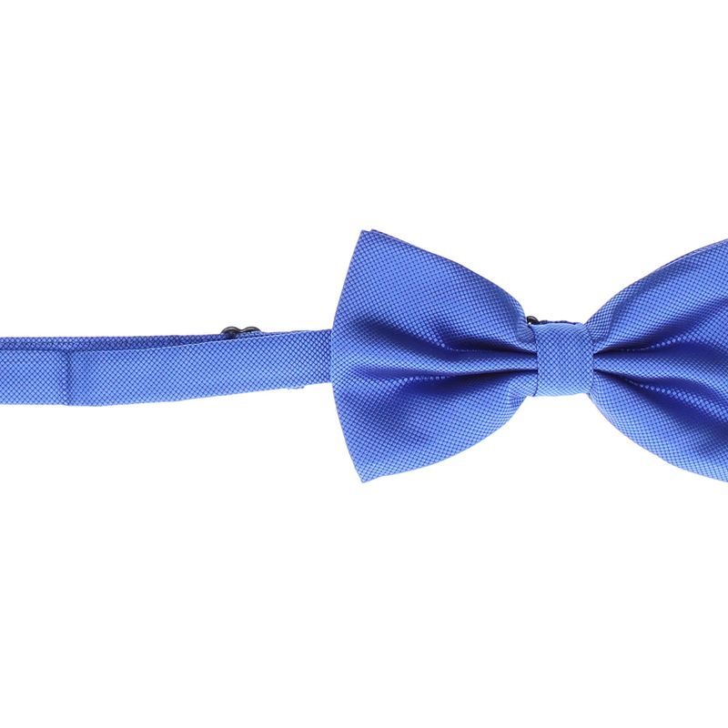Fashion, accesorii si bijuterii - Barbati - Accesorii barbati - Cravate si papioane barbati - Papion barbatesc, Buticcochet, din material sintetic, 7x12 cm, Albastru electric - PAP260 - Infinity.ro