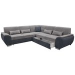 Casa si Gradina - Mobilier - Canapele si coltare - Coltare - Coltar, gri inchis/gri, model dreapta, EMILY - Infinity.ro