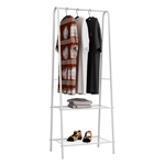 Casa si Gradina - Mobilier - Organizare si depozitare - Cuiere - Cuier pentru haine cu rafturi, alb, RETOR - Infinity.ro