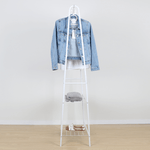 Casa si Gradina - Mobilier - Organizare si depozitare - Cuiere - Cuier pentru haine cu rafturi, alb, RETOR - Infinity.ro