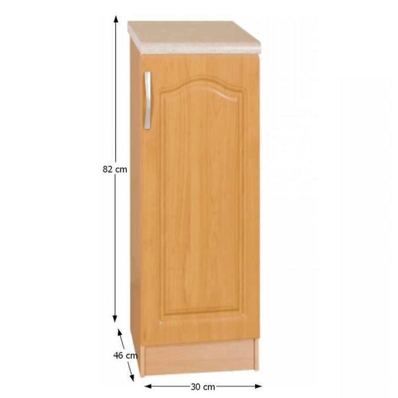 Casa si Gradina - Mobilier - Comode si corpuri - Corpuri bucatarie - Cabinet de bucatarie, dreapta, inferior, aninLORA MDF NEW KLASIK S30 - Infinity.ro