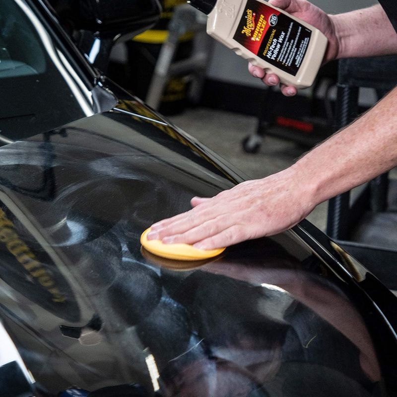 Auto si Moto - Intretinere auto - Produse curatare auto - Ceara auto aplicabila Meguiar's, 473ml, Mirror Glaze Hi-Tech Yellow Wax - Infinity.ro