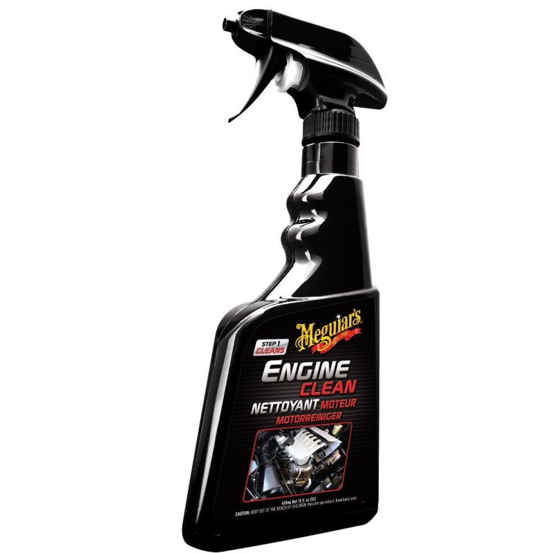 Auto si Moto - Piese auto si accesorii - Caroserie - Protectii motor si accesorii - Solutie auto pentru curatare motor Meguiar's , 473 ml, Engine Clean - Infinity.ro