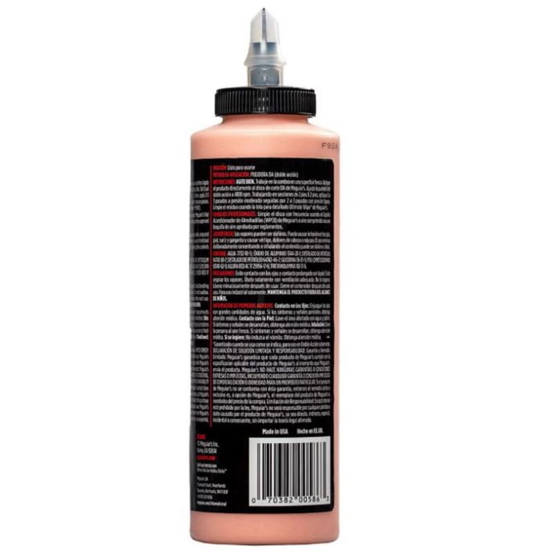 Auto si Moto - Intretinere auto - Masini de polisat si accesorii - Solutie polish auto pentru indepartare zgarieturi mici Meguiar's, 473ml, Microfibre Correction Compound - Infinity.ro