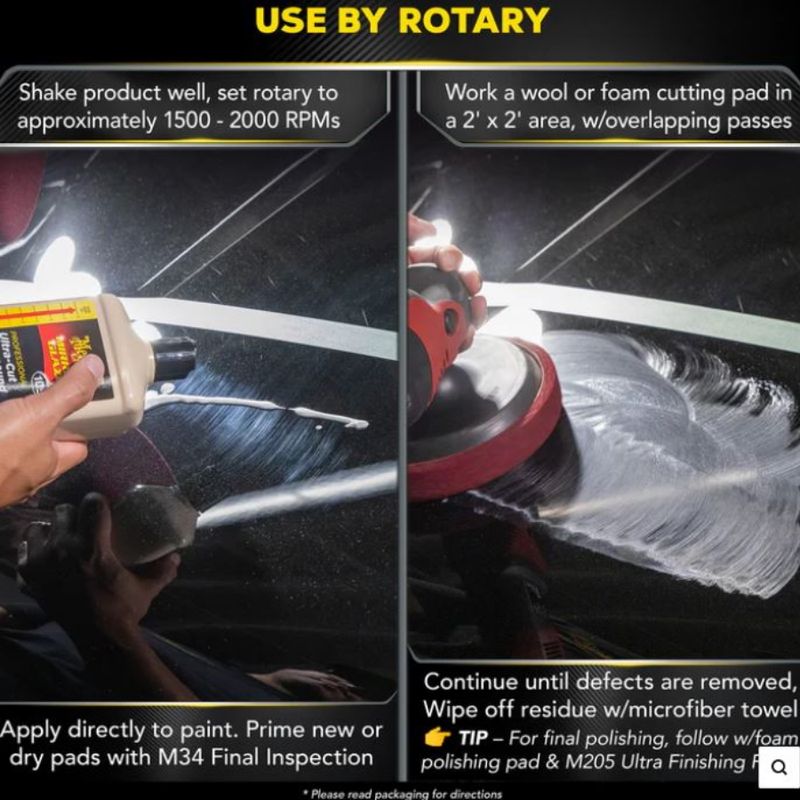 Auto si Moto - Intretinere auto - Masini de polisat si accesorii - Solutie polish auto rapid Meguiar's, 0.946L, Ultra Cut Compound - Infinity.ro