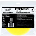 Auto si Moto - Intretinere auto - Masini de polisat si accesorii - Burete polish galben Meguiar's pentru masina de polish, abraziv mediu, 6", Soft Buff Foam Polishing Disc - Infinity.ro