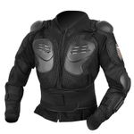 Auto si Moto - Moto - Echipamente protectie moto - Accesorii protectie moto - Armura de Protectie Moto FIXATO , Rezistenta, Ajustabila, Respirabila, Pentru Moto, Scuter, Motocross, Negru, Marimea S - Infinity.ro