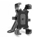 Auto si Moto - Moto - Accesorii moto si consumabile - Suport de Telefon pentru Moto/Scuter/Bicicleta/Trotineta, FIXATO, prindere pe oglinda, Negru - Infinity.ro