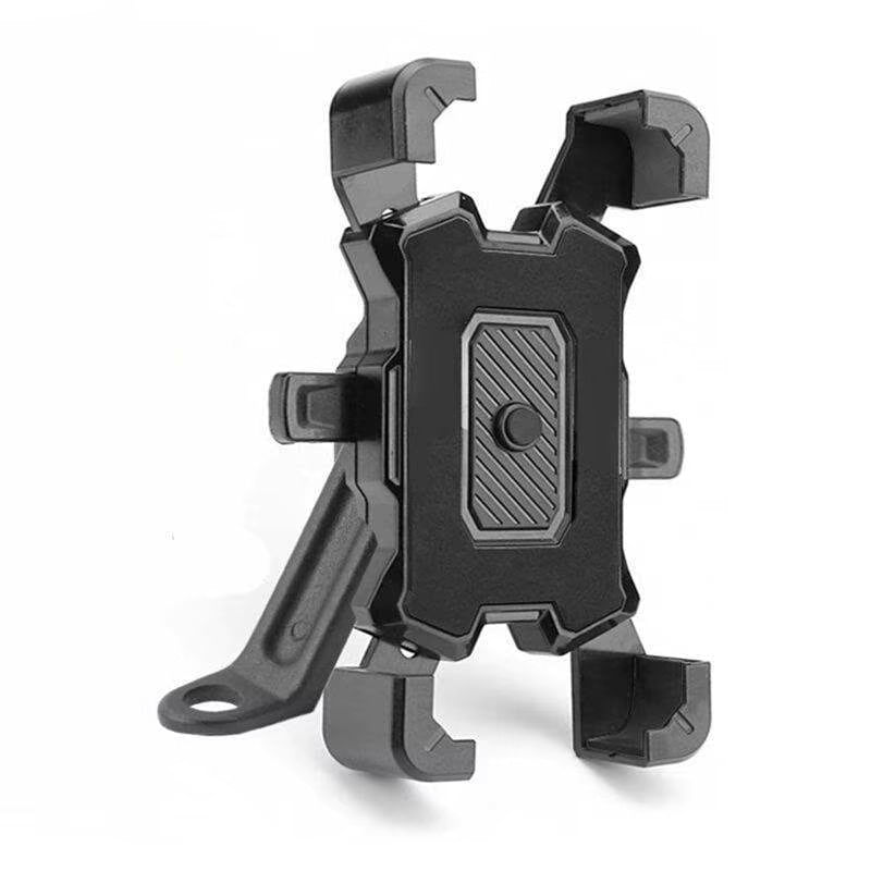 Auto si Moto - Moto - Accesorii moto si consumabile - Suport de Telefon pentru Moto/Scuter/Bicicleta/Trotineta, FIXATO, prindere pe oglinda, Negru - Infinity.ro