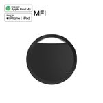 Auto si Moto - Electronice auto - Accesorii electronice auto - Mini GPS Tracker FIXATO, dispozitiv anti-pierdere, localizare in timp real, compatibil Apple Find My,pentru masini,Negru - Infinity.ro