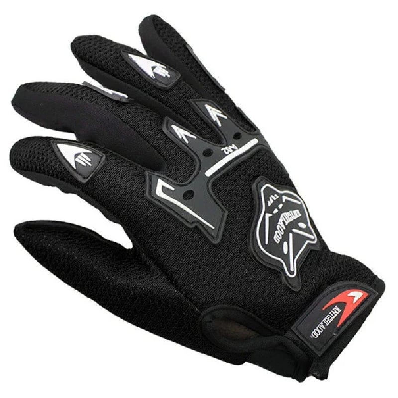Auto si Moto - Moto - Accesorii moto si consumabile - Manusi Moto/ATV/Bicicleta FIXATO, Cu Protectie Avansata, Anti-Alunecare, Touchscreen, Respirabile, Unisex, Negru - Infinity.ro