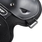 Auto si Moto - Moto - Echipamente protectie moto - Imbracaminte moto - Set Protectii Moto pentru Genunchi si Coate, ABS Durabil, Usoare, Confortabile, Reglabile, Pentru Moto, Scuter, Negru - Infinity.ro
