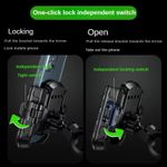 Auto si Moto - Moto - Accesorii moto si consumabile - Suport de telefon pentru Bicicleta/Motocicleta/Scuter/Trotineta, montare sigura, constructie durabila, FIXATO, Negru - Infinity.ro