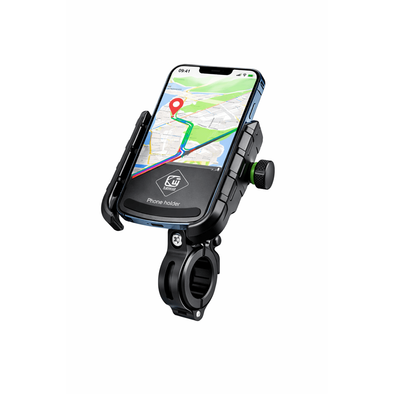 Auto si Moto - Moto - Accesorii moto si consumabile - Suport de telefon pentru Bicicleta/Motocicleta/Scuter/Trotineta, montare sigura, constructie durabila, FIXATO, Negru - Infinity.ro