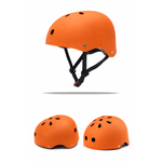 Sport si Outdoor - Echipament Sportiv - Accesorii echipament sportiv - Casti de protectie - Casca de Protectie pentru Trotineta si Bicicleta, Ventilatie buna, Marime Reglabila, Ultra Usoara, Portocaliu, L 54-62cm - Infinity.ro