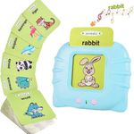 Jucarii, Copii si Bebe - Jucarii si jocuri - Jucarii & jocuri educative - Jocuri si jucarii educative - Aparat de Invatat Limba Engleza Tip Pisica cu 112 Carduri Pentru Copii.Dispozitiv cu Functie Vocala. Roz / Albastru - Infinity.ro