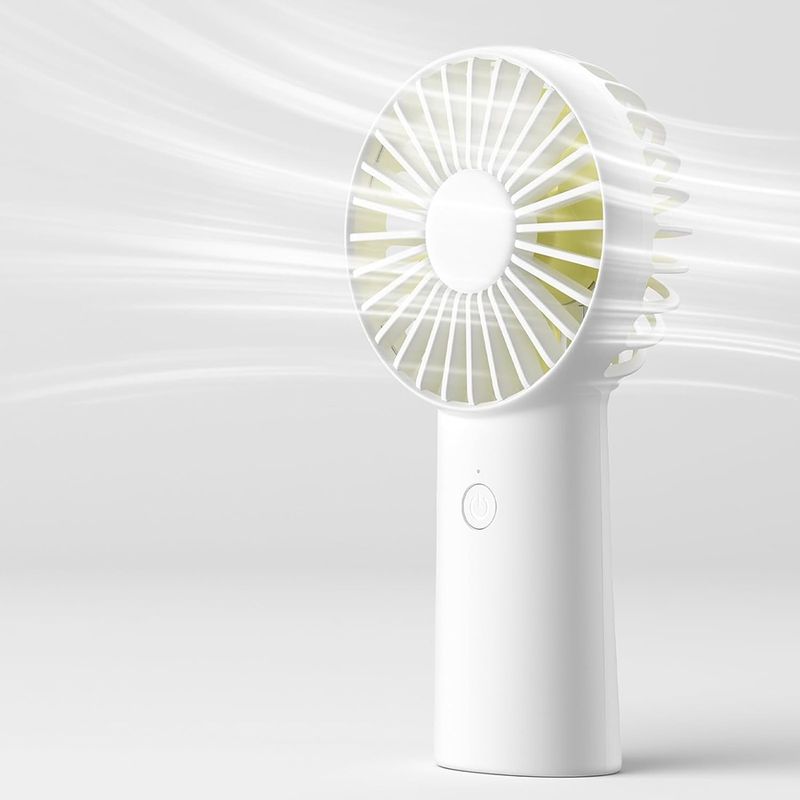 Electronice si Electrocasnice - Climatizare si sisteme de incalzire - Aparate racire aer - Ventilatoare - Ventilator Portabil 4000mAh - JisuLife (FA20X) - White - Infinity.ro