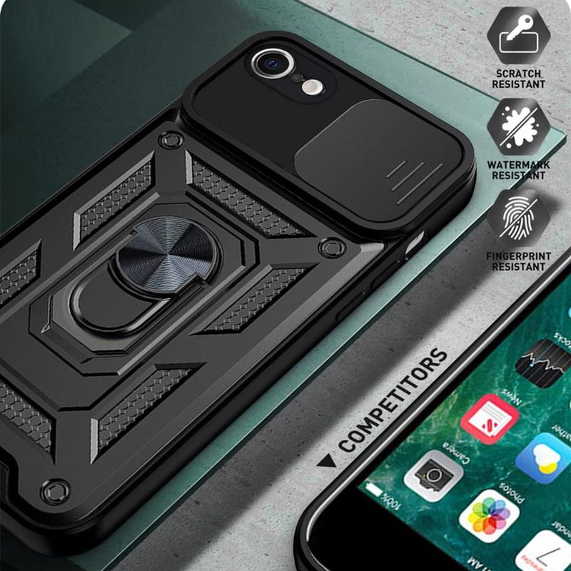 Laptop, Telefoane si Tablete - Telefoane mobile si accesorii - Accesorii Telefoane - Huse telefoane - Husa pentru iPhone 16e - Techsuit CamShield Series - Blue - Infinity.ro
