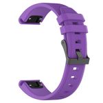 Laptop, Telefoane si Tablete - Wearables si gadgeturi - Wearables - Accesorii wearables - Curea pentru Garmin Fenix 3/3 HR/5X/5X Plus/6X/6X Pro/7X/7X Pro Solar - Techsuit Watchband QuickFit 26mm (W058) - Purple - Infinity.ro