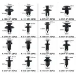 Auto si Moto - Electrice auto - Alte accesorii electrice auto - Set pentru auto 16 modele cleme din plastic 620buc + 5 unelte Carguard SCA002 - Infinity.ro